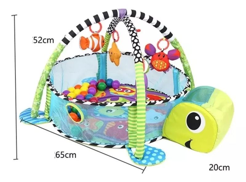 Comprar Gimnasio Para Bebe Moises Y Pelota 3 En en Electroshopy - Ángulo 3